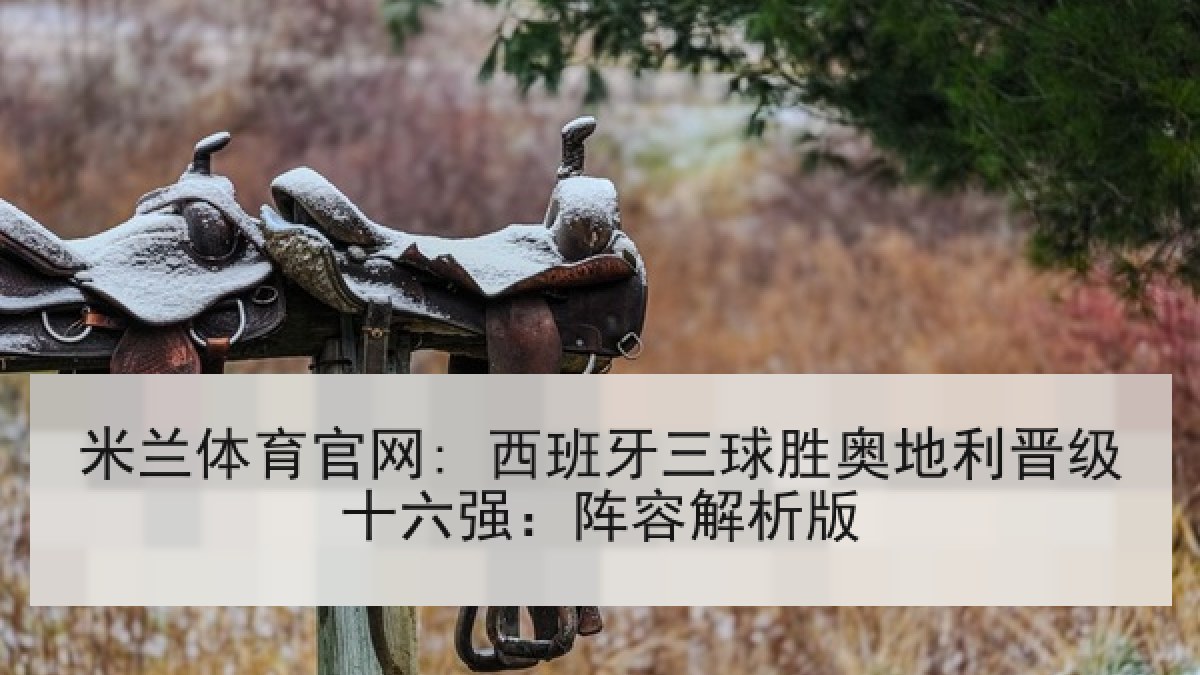 米兰体育官网: 西班牙三球胜奥地利晋级十六强：阵容解析版